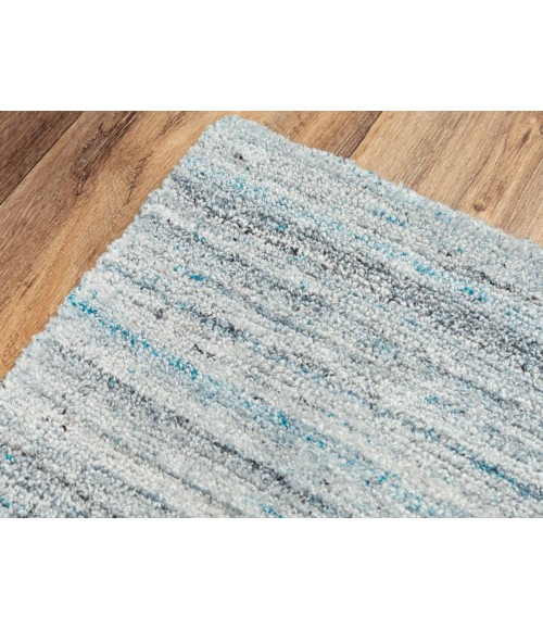 Rizzy Seasand Area Rug SEA105 7'6" x 9'6" Teal