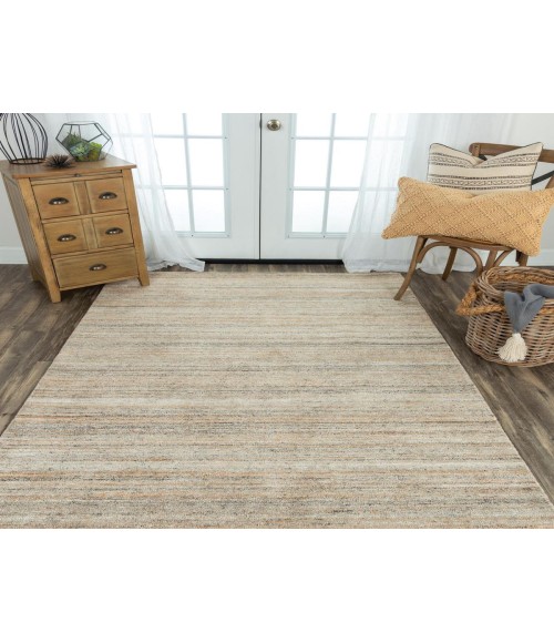 Rizzy Seasand Area Rug SEA107 7'6" x 9'6" Brown