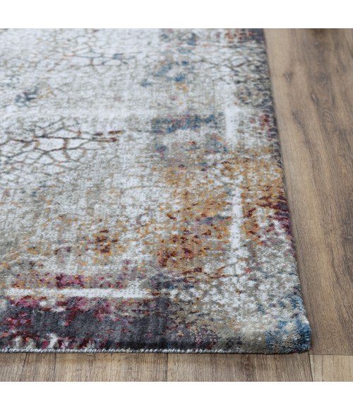 Rizzy Signature Area Rug SGN696 2'6" x 8' Gray/Blue