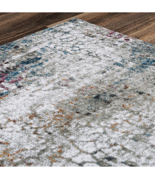 Rizzy Signature Area Rug SGN696 2'6" x 8' Gray/Blue