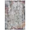 Rizzy Home Signature SGN696 Gray / Blue Area Rug 2 ft. 6 in. X 8 ft. Rectangle