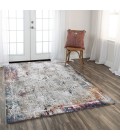 Rizzy Signature Area Rug SGN696 2'6" x 8' Gray/Blue