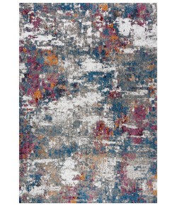 Rizzy Home Signature SGN698 Gray / Blue Area Rug 9 ft. X 12 ft. Rectangle