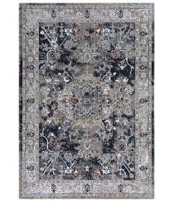 Rizzy Home Signature SGN771 Dark Grey Area Rug 5 ft. 2 in. X 7 ft. 9 in. Rectangle