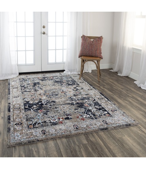 Rizzy Signature Area Rug SGN771 5'2" x 7'9" Dk. Gray