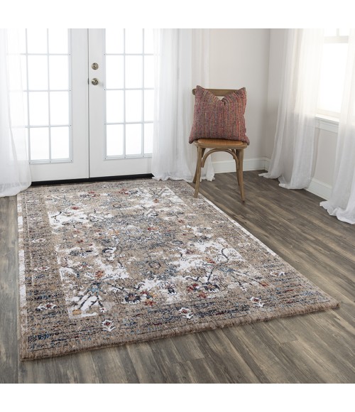 Rizzy Signature Area Rug SGN773 2'6" x 8' Lt. Gray