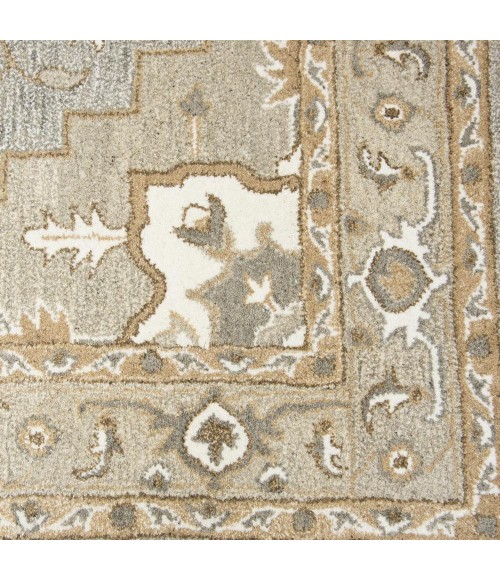 Suffolk Area Rug Rizzy Suffolk Area Rug SK323A 3' x 5' Gray