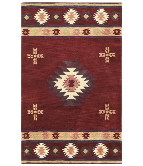 Rizzy Southwest Area Rug SU2009 10' x 14' Burgundy 