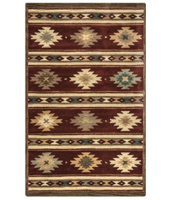 Rizzy Home Southwest SU2012 Red Area Rug 3 ft. X 5 ft. Rectangle