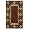 Rizzy Home Southwest SU2014 Red Area Rug 3 ft. X 5 ft. Rectangle