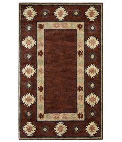 Rizzy Home Southwest SU2014 Red Area Rug 8 ft. X 10 ft. Rectangle