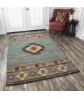 Rizzy Southwest Area Rug SU2008 8' x 10' gray blue