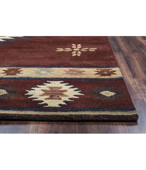 Rizzy Southwest Area Rug SU2009 3' x 5' Burgundy 