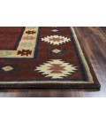 Rizzy Southwest Area Rug SU2014 8' x 10' Burgundy 