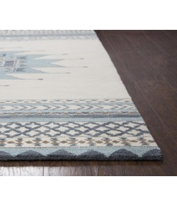 Rizzy Home Southwest SU567A Blue / Ivory Area Rug 3 ft. X 5 ft. Rectangle