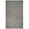 Rizzy Home Suffolk SK334A Gray / Natural Area Rug 9 ft. X 12 ft. Rectangle