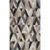 Rizzy Home Suffolk SK337A Gray / Natural Area Rug 8 ft. X 10 ft. Rectangle