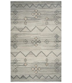 Rizzy Home Suffolk SK358A Gray / Natural Area Rug 3 ft. X 5 ft. Rectangle