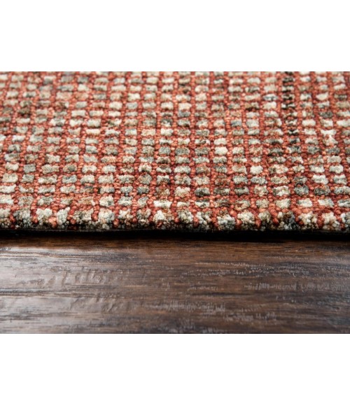 Rizzy Talbot Area Rug TAL103 2'6" x 8' Red