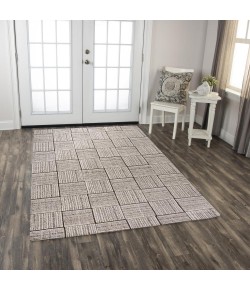 Rizzy Home Taylor TAY865 Gray Area Rug 8 ft. 6 in. X 11 ft. 6 in. Rectangle