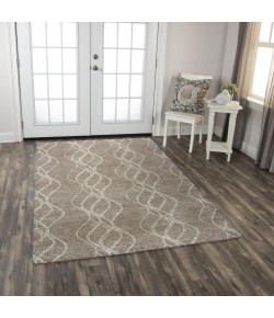 Rizzy Home Taylor TAY871 Brown Area Rug 8 ft. 6 in. X 11 ft. 6 in. Rectangle