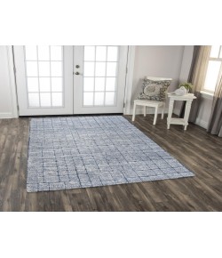 Rizzy Home Taylor TAY873 Blue Area Rug 5 ft. X 7 ft. 6 in. Rectangle