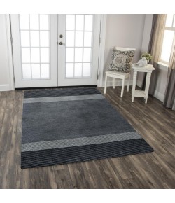 Rizzy Home Taylor TAY887 Gray Area Rug 8 ft. 6 in. X 11 ft. 6 in. Rectangle