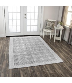 Rizzy Home Taylor TAY893 Gray Area Rug 7 ft. 9 in. X 9 ft. 9 in. Rectangle