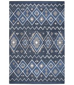 Rizzy Home Tumble Weed Loft TL647A Indigo / Natural Area Rug 8 ft. X 10 ft. Rectangle