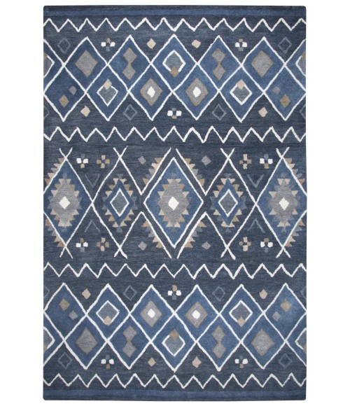 Rizzy Tumble Weed Loft Area Rug TL647A 3' x 5' Indigo