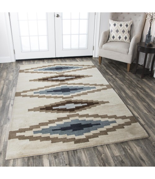 Rizzy Tumble Weed Loft Area Rug TL9056 8' x 10' Beige