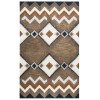 Rizzy Home Tumble Weed Loft TL9147 Brown Area Rug 3 ft. X 5 ft. Rectangle