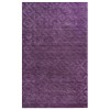 Rizzy Home Technique TC8267 Plum Area Rug 8 ft. X 8 ft. Round
