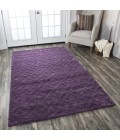 Rizzy Technique Area Rug TC8267 8' x 8' Round purple