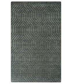 Rizzy Home Technique TC8574 Gray Area Rug 8 ft. X 8 ft. Round