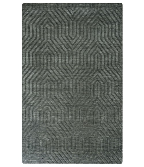Rizzy Technique Area Rug TC8574 9' x 12' gray/charcoal