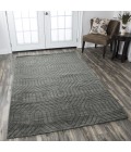 Rizzy Technique Area Rug TC8574 9' x 12' gray/charcoal