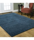 Rizzy Technique Area Rug TC8576 9' x 12' Navy