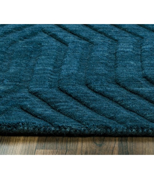 Rizzy Technique Area Rug TC8576 9' x 12' Navy