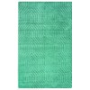 Rizzy Home Technique TC8577 Aqua Area Rug 8 ft. X 8 ft. Round