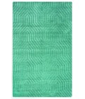 Rizzy Technique Area Rug TC8577 8' x 8' Round Blue / Dark Teal