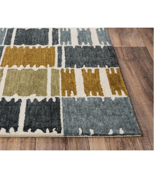 Rizzy Tetra Area Rug TET101 8'9" x 11'9" Gray