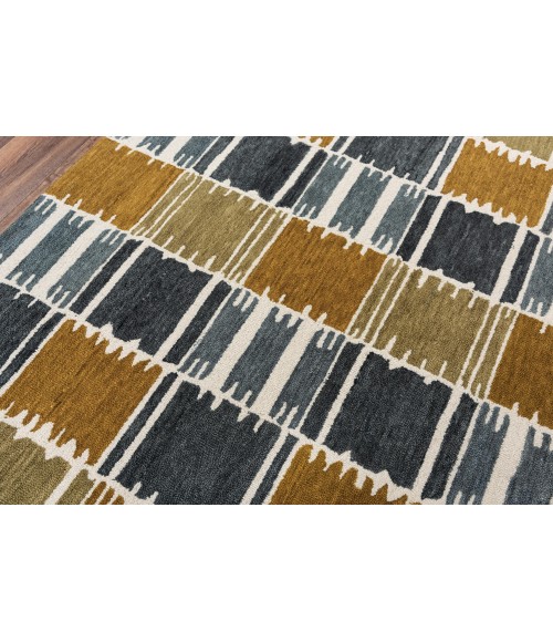 Rizzy Tetra Area Rug TET101 8'9" x 11'9" Gray