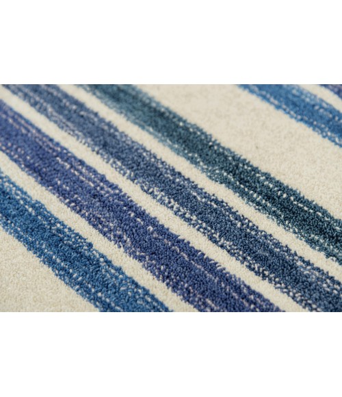Rizzy Tetra Area Rug TET106 7'9" x 9'9" Blue