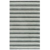 Rizzy Home Tetra TET107 Gray / Ivory Area Rug 8 ft. 9 in. X 11 ft. 9 in. Rectangle