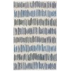Rizzy Home Tetra TET109 Ivory / Blue Area Rug 8 ft. 9 in. X 11 ft. 9 in. Rectangle