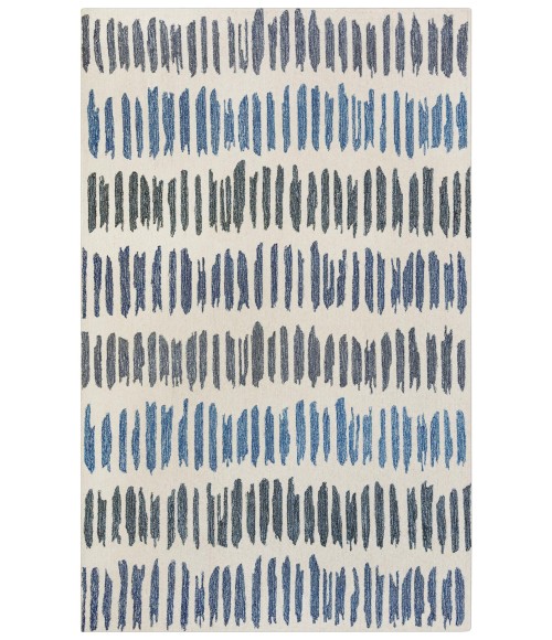 Rizzy Tetra Area Rug TET109 8'9" x 11'9" Ivory/Blue