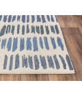 Rizzy Tetra Area Rug TET109 8'9" x 11'9" Ivory/Blue