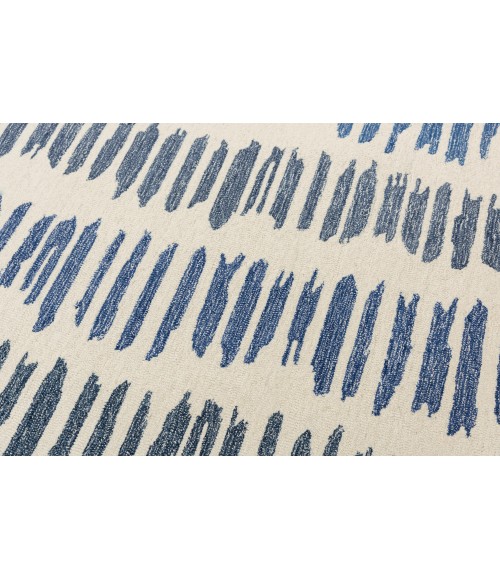 Rizzy Tetra Area Rug TET109 8'9" x 11'9" Ivory/Blue