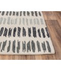 Rizzy Tetra Area Rug TET110 8'9" x 11'9" Gray